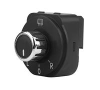 Xiuganpo Power Rear View Mirror Switch, Plug and Play Easy Installation ABS Plastic Electric Side View Mirror Switch, Remote Control with Black Design for 6R 2011 2016