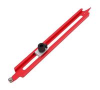 Xiuganpo Precise Contour Scribe Tool with Lock, Aluminum Alloy Scribing Tools with Adjustable Pencil Holder, Woodworking Measuring Scriber for Carpenter, Tiling, Construction