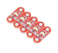 Xiuganpo Precise LilyPad LED Kit White Wearable Surface-Mounted Module for Design Enthusiasts 50 Pcs 3~5V