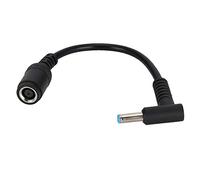 Xiuganpo Precise Ultrabook Power Adapter Bend Conversion Line Long Service Life for Notebook 7.4 X 5.0 Female to 4.5 X 3.0 Male