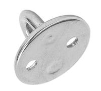 Xiuganpo Premium Stainless Steel Pad Eye U Hook for Ceiling Mounting Boats and Hammocks 1 Unit (5MM)