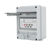 Xiuganpo Programmable Digital Timer Switch, 30A 4KW Three Phase Time Switch Box with 24 Hour 168 Weekly Cycles, for Motor Fan Aerator