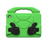 Xiuganpo Protective Tablet Case Lightweight Easy Carry Kickstand Design for Children Home and School 7.76 X 6.81 X 1.22in (Green)