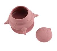 Xiuganpo Puppy Milk Feeders Spiral Design Breastmilk Like Nipple Premium Silicone Efficient Small Pets (Pink)