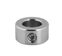 Xiuganpo Quality 8mm Shaft Lock Collar, T8 Lead Screw Lock Rings, Long Lasting Plated Iron Isolation Rings for 8mm T8 Lead Screw, Pack of 5, Suitable for DIY 3D Printer Projects