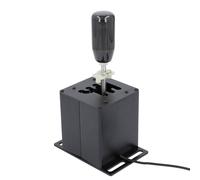 Xiuganpo Racing Game Gear Shift Simulator, and Robust Design USB Truck Simulator Shifter Improve Authentic Shifting Experience, Compatible with G27 G29 T300, Aluminum Material