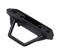 Xiuganpo RC Front Bumper, Heavy Duty Iron Construction SCX24 Bumper, Metal Front with 2 LED Headlights for Axial SCX24 1:24 RC Crawler Car