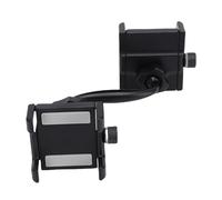 Xiuganpo Rearview Mirror Phone Holder for Car, 360 Degree Rotatable Retractable Rear View Mount, Anti Slip Anti Shake Car Phone Mount for 4 to 7 Inch Smartphones, ABS, PC, Alloy