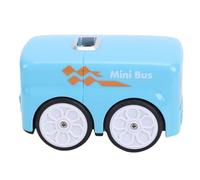 Xiuganpo Remote Control City Bus,Kids RC Bus Smart Sensor Toy Infrared Sensing LED Light Music Control RC with Headlights and Taillights, Suitable for Children Age 3-6 (Blue)
