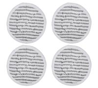 Xiuganpo Reusable Microfiber Mop Pads 7.5x7.5 in, Washable Floor Refills