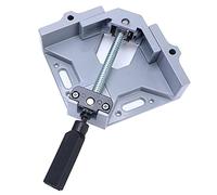 Xiuganpo Right Angle Clamp, 90 Degree Corner Clamp Chrome Vanadium Alloy Steel with Single Handle Adjustable Design for Woodworking Welding Furniture Installation Metal Glass Drilling
