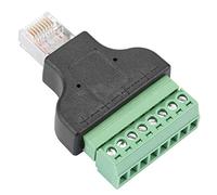 Xiuganpo RJ45 Male to Terminal Adapter, 8P8C Ethernet Conversion Head