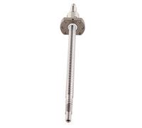 Xiuganpo Rolled Ballscrew Ballnut AntiBacklash for High Efficiency Movement 300mm - Ballscrew for Precision Machining Workshop