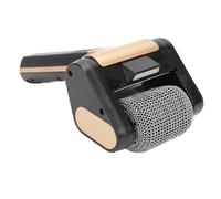 Xiuganpo Rotating Grill Brush, Cordless Power BBQ Tool with LED Light, Rechargeable Grill Cleaner for Easy Scrubbing, Portable Brush for Barbecue Lovers (Black)