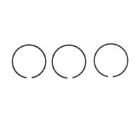 Xiuganpo Rust-Proof 48mm Piston Ring Engine Parts for Better Sealing in Air Compressors and Woodworking, 3 Count