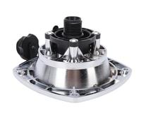 Xiuganpo RV City Water Fill Inlet, Brass Threaded Pipe Built-in Check Valve Modified PP Material RV Water Inlet, Marine Fill with Standard 20.2mm Hose Connection for Marine