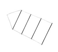 Xiuganpo Saddle Blanket Rack, Adjustable Foldable Versatile Usage 4 Layers Saddle Pad Hanger for Barn Garage Doorway