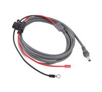 Xiuganpo Satellite DC Power Cable, 6.6 Ft 18AWG 30A High Bandwidth Low Impedance, Mini Satellite Dish Cable with Circular Terminal for Mini Dish Outdoor Use