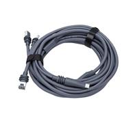 Xiuganpo Satellite Ethernet Power Cable, 5m Weatherproof | Dual charging modes, IPX4 , 1000Mbps data transmission, PVC material, compatible with Type C