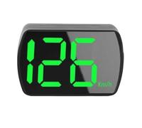 Xiuganpo Sextement Hud Because Hud, Black Green Km MPH Digital Speed Simple Installation for the SUV Bus of Motorcycle Motorcycle Truck