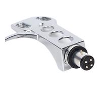 Xiuganpo Shiny Zinc Alloy Replacement Phono Headshell with Rubber Washer, Convenient for Phonograph Installation