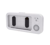 Xiuganpo Shower Phone Holder, Water Proof Shower Phone Case with Suction Cup, Touch Screen Control & Effortless Viewing Angle, 360° Surround Sound Mount for Bathroom (White)
