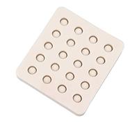 Xiuganpo Silicone Beeswax Cell Cup Mold 20 Cups Queen Bee Rearing Tool for Honey Bees, Beekeeping Supplies, Easy Release Flexible Silicone Mold for Beekeeping