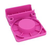 Xiuganpo Silicone Cup Drying Rack with Drainage Hole Lid Straw Holder, Odorless Bottle Drainer Stand for Water Cups, Milk Bottles, 16x4x11.5cm (Rose Red)