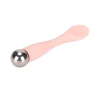 Xiuganpo Silicone Eye Cream Applicator Wand Stick Cooling Massage For Dark Circles and Puffiness Reduction For Sensitive Skin Pink 2.9x0.5" Stick