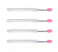 Xiuganpo Silicone Lip Brush Multipurpose Soft Lipstick Brush for Lipsticks Lip Gloss Balm, Plumping and Even Out Lips, 20pcs for Professional Beauty Salon or Home Use