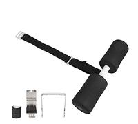 Xiuganpo Sit Up Assistant Abdominal Training Machine Convenient for Dormitory Low Board Bed Ladies Cotton + Steel Black for School Troops