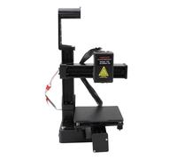 Xiuganpo Small One Click 3D Printer 100x100x100mm Print Size Supports Multiple Filament Types for Beginners (UK Plug)