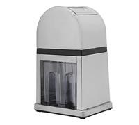 Xiuganpo Snow Cone Machine, ABS Liner Rustproof Manual Ice Crusher Labor Saving for Commercial Use