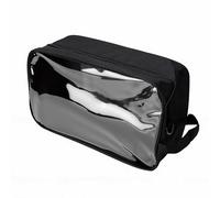 Xiuganpo Soccer Shoe Carrying Bag, Extra Large Compartment Fits Up to US Size 14 Cleats, with Odor Blocking Lining, Ventilation Holes, Clear Front Panel, Oxford Fabric, Adjustable