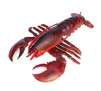 Xiuganpo Soft Plastic Lobster Toy for Kids Seafood Display Prop Teaching Aid Stage Performance 30x20cm (23cm)