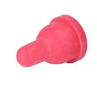 Xiuganpo Soft Rubber Livestock Pacifier and Valve for Efficient Milk Feeding Supplies 1 Set for Cattle and Sheep (MP77+MP76A Sheep Pacifier with Valve)