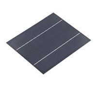 Xiuganpo Solar Panel, 6W 12V Weatherproof Lightweight DIY Solar Panel, Portable with Polysilicon Module for Science Projects Electronics Charging