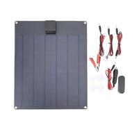 Xiuganpo Solar Panel Kit, Efficient 35W Car Solar Battery Trickle Charger Maintainer with Charge Controller, for Automotive, Motorcycle, Boat, Marine, RV,Trailer, Snowmobile, Ships