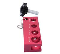 Xiuganpo Spark Plug Tool, Spark Plug Gapping Tool Easy To Use Matte Textured Accurate for Most 10mm 12mm 14mm 16mm (Red)