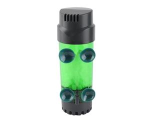 Xiuganpo Sponge Filter, Double Filtration and Rolling Culture Aquarium Sponge Filter, Fish Tank with Submersible Physical and Biochemical Filtration for Saltwater Freshwa