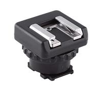 Xiuganpo Standard Multi Interface Shoe Adapter for DV Camcorders, Robust Cold Mount Converter for LED Lights and Monitors, Heavy Duty Design