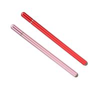 Xiuganpo Stylus Pens High Sensitivity Accuracy Comfortable Grip, 2Pcs Stylus Touch Screen Pen Gold and Silver for All Touch Devices (red/pink)