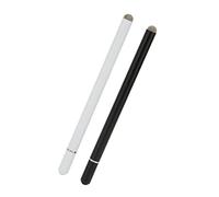Xiuganpo Stylus Pens High Sensitivity Accuracy Comfortable Grip, 2Pcs Stylus Touch Screen Pen Gold and Silver for All Touch Devices (black/white)