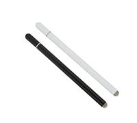 Xiuganpo Stylus Pens High Sensitivity Comfortable Grip 2Pcs Touch Screen Pen for Tablet Phone Black White Red Silver Universal Stylus (black/white)