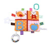 Xiuganpo Tag Baby Toys, Touch Feeling Baby Comforting Taggies Blanket, Newborn Toddlers for Babies Teething Toys (#4)