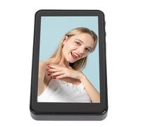 Xiuganpo Telephone Back Camera Screen, Remote Control Long Battery Life Telephone Selfie Screen Full of View Angle Magnetic for Vlogging (Black)