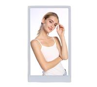 Xiuganpo Telephone for the Reversing Camera, Telephone Selfie Screen 4.7 Inch Wireless 2K HD with Remote Control for the Trip (White)