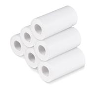 Xiuganpo Thermal Printer Paper 56mm Clear Print Refill Rolls for Kids Instant Cameras and Label Printing, 6 Rolls (6)