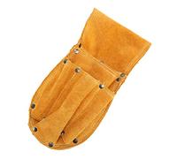 Xiuganpo Thickened Tool Waist Bag Mystical/Fantasy-Retardant Fire-Proof Cowhide Hardware Pocket Storage Electrician Toolkit 4.5 X 10.2in Electrical and Mechanical Manufacturing