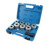 Xiuganpo Tie Rod End Boot Installer 10PCS Carbon Steel Ball Joint Dust Boot Installer Kit Rounded Inner Corners Non Slip Grip for Vehicle 34 53mm Inner Diameter Shaft